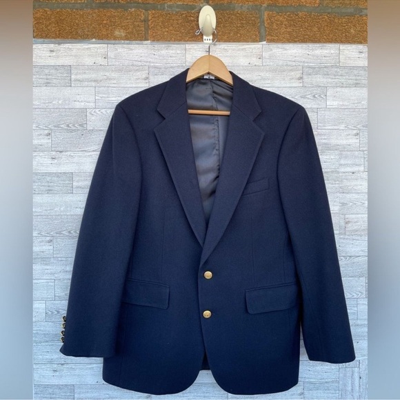 Polo University Club Ralph Lauren Virgin Wool Sportcoat Jacket Blazer Mens large - Picture 1 of 16